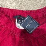 Lands' End size little girls 6 red soft corduroy skort/skirt with adjustable waist Photo 1