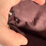 Coach Burgundy Leather Slim Wallet Photo 7