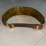 Vintage Metal and Stone Belt​ Gold Photo 13