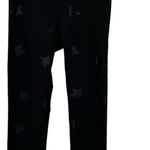 Nanette Lepore  Black Foil Star Print Leggings Size small Photo 1