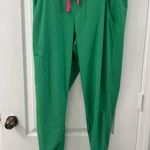 FIGS  Zamora 2.0 Fionlite Jogger Scrub Pants Safety Green Color Limited Edition L Photo 2