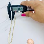 ❤️ 10k Gold Ankle Bracelet ❤️ Anklet 10” ❤️ Pulsera de Pie oro 10 kilates ❤️ Tobillera de 10 ❤️ Photo 2