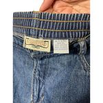 Vintage Longaberger Homestead Denim Star Patch Maxi Skirt XL Blue Photo 7