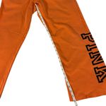 PINK - Victoria's Secret Victoria’s Secret PINK Wide Leg Sweatpants Women’s M Coral Athleisure Cozycore Photo 7