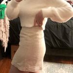 (Korean K Brand) Light Beige / Tan A Line Mini Skirt Neutral Size XS Photo 1