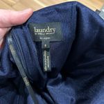 Laundry by Shelli Segal Blue Halter Cocktail Dress Size 8 Photo 2