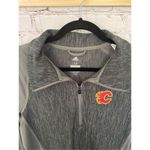 Adidas Calgary Flames quarter zip athletic shirt Photo 5