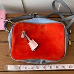 J.Crew Italian leather and suede signet crossbody bag Photo 11