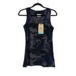 prAna NWT  Cozy Up Tank Dark Camo Tank Top XS in Nautical Camo Photo 1