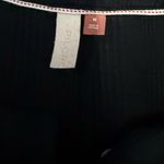 Anthropologie  Pilcro Puff Sleeve Black Ribbed Button Down Cardigan Photo 2