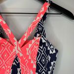 Flying Tomato Pink and Black Geometric Crop Top Size XS Photo 2