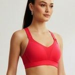 Spyder Active High Impact Sports Bra Hot Pink Racerback Mesh Women's Small NEW Size undefined Photo 0