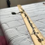 Teardrop Grey Charcoal Black Iridescent Silver Beaded Necklace and Earring Set Photo 9