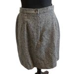 J.Jill grey speckle woolen skirt jacket‎ 2pc suit size 8P vintage Gray Photo 8