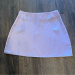 We Wore What  Lavender Satin Mini Skirt Size M NWT Photo 0