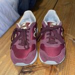 New Balance 311 Maroon And Rose Gold Sneakers Photo 1