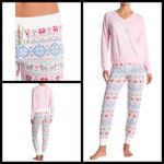 P.J. Salvage 💕💕 Doggy Snowflake Jogger Lounge Pants Photo 2
