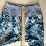 Talbots T by Womens Performance Interlock Leggings in Python Snake Blue Sz MP Photo 10