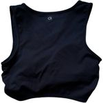 Gap  Athletic  Sporty Women’s Black Padded Lounge Black Sports Bra Sz L Photo 0
