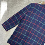 Hunt Club Women’s Blazer 100% Wool Blue Plaid Checkered Classic Jacket Size S Photo 10