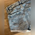American Eagle  Next Level Stretch Curvy High Rise Shortie Distressed Denim Short Photo 3