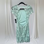 Lulu’s NWT Sage Backless Crochet Dress Medium Green Photo 2