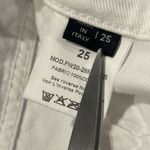 Retrofête Retrofete Jeans Womens 25 X 31 Chris White Distressed Straight Leg Italy Photo 5