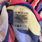 Anthropologie PLENTY BY TRACY REESE Daphne Wrap Dress Striped Maxi Colorful Large Photo 7