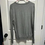 UGG  AUSTRALIA GRAY VNECK OVERSIZED SWEATER Photo 3
