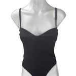 Princess Polly Black Sleeveless Corset Bustier Cami Tank Bodysuit Top Size 2 Photo 0