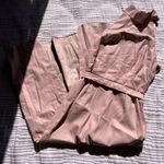 SENSA LIGHT PINK FAUX LEATHER MIDI DRESS Size XS Photo 7
