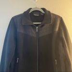 Marmot Jacket Women’s Black Tech Sweater Coat Sz L GUC Mixed Media Outdoor Ski Photo 7