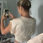 ZARA Satin Crop Top Photo 2