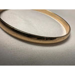 Vintage thin bangle bracelet gold toned quiet luxury chic summer Photo 2