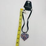 Brand New Halle‎ Joy Grace Majestic Heart Necklace For Women Pink Photo 6