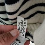 Vineyard Vines navy & white striped bell sleeve silk blend sweater size xs Photo 8