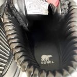 Sorel New Brex Boot Cozy Lace in Black in Sea Salt Photo 7