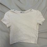 ZARA  Cream Short Sleeve Top Photo 0