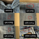 Abercrombie & Fitch VTG Y2K Light Wash Blue Emma Low-Rise Flare Bootcut Jeans 2R Photo 12