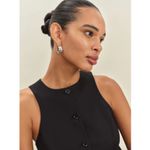 Reformation  NWT Rory Black Vest Top Size 4 Photo 1