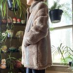 80s Dreamy Dusty Rose Cozy Coat Size L Photo 1