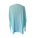 Lilly Pulitzer  Whisper Blue "Caralyn" Sweater with Sequin Pineapples size Medium Photo 3