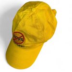 Yellow cotton cap with "NO BOYS HORSES" embroidery Photo 1