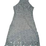 Lulus Love Poem Halter Lace Sheath Mini Dress Mint Green Size S Photo 0