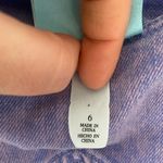 Purple denim dress. Size 6 Photo 4