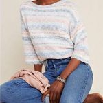 Anthropologie Michael Stars NWT Textured Open-Back Sweater Top size large Photo 0