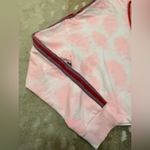 Pitusa revolve pink white tie dye cropped hoodie women’s size small Photo 5