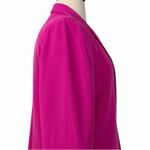 Vince Camuto  Women’s XXL Fuchsia Pink Stretch Blazer One Button Notch Lapel Photo 6