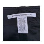 Diane Von Furstenberg  DVF Katrian Wool Blend Rolled Cuff Pleated Shorts 4 Photo 2