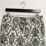 Chico's NWT Womens Jeans Slimming Girlfriend Slim Leg Ankle Paisley Size 14P Photo 2